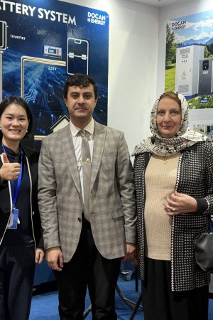 Docan Energy team at European solar energy exhibition