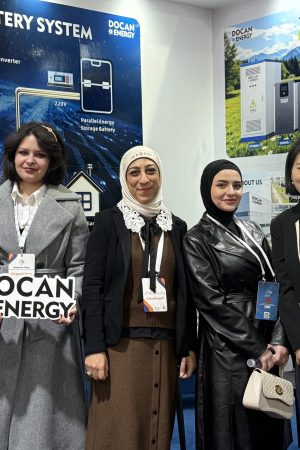 Docan Energy team at European solar energy exhibition