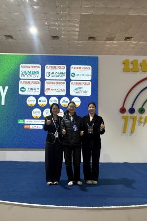 Docan Energy team at European solar energy exhibition