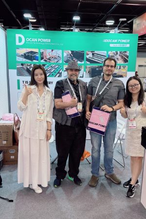 Docan Energy team at European solar energy exhibition